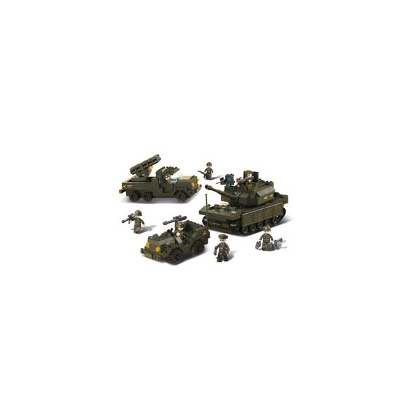 Sluban M38-B0809 Set Costruzioni 469 Pezzi - Mattoncini Compatibili Con Istruzioni Colorate, Multicolore