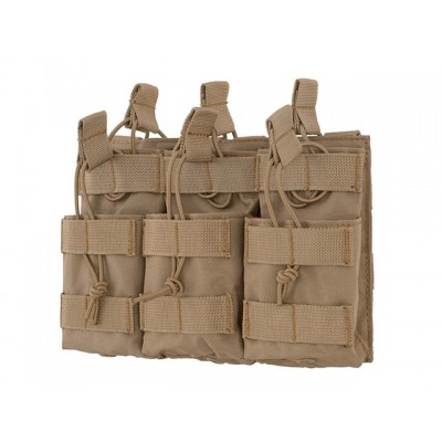 Triple Stacker M4/M16/AR-15 Mag Pouch - OLIVE [8FIELDS]