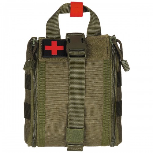 First Aid Kit, big, "MOLLE", OD green, 18 x 12 x 7 cm